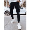 Pánské kalhoty Dstreet UX4306 (Velikost S, Barva Černá)