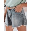 Dámské džínové šortky JEANSGLOW Dstreet SY0333 (Velikost S, Barva Modrá - světle)