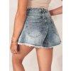 Dámské džínové šortky JEANSGLOW Dstreet SY0333 (Velikost S, Barva Modrá - světle)