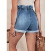 Dámské džínové šortky EASY BREEZE Dstreet SY0372 (Velikost S, Barva Modrá - světle)