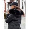 Dámská zimní bunda s kapucí ITEM Dstreet TY4539 (Velikost S, Barva Černá)