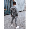 Dres męski szaro-czarny Dstreet AX0777 (Velikost M, Barva Šedá - světle)