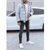 Pánská zimní bunda s kapucí Dstreet TX4830 (Velikost M/48, Barva Šedá - tmavě)