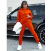Dámská tepláková souprava KSENIIA PREMIUM Dstreet AY1095 (Velikost S, Barva Oranžová)