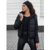Dámská zimní bunda NORDPUFF s kapucí TY4615 (Velikost S, Barva Černá)