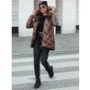Dámská zimní bunda s kapucí CLASSIQ Dstreet TY4622 (Velikost S, Barva Béžová)