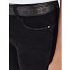 Dámské úzké kalhoty BLACKIN Dstreet UY2221 (Velikost 28, Barva Černá)