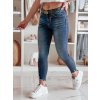 Dámské džíny skinny s páskem SKINNYJUP Dstreet UY2223 (Velikost 28, Barva Modrá - světle)