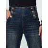 Dámské džíny VIVEZZI Dstreet UY2228 (Velikost S, Barva Modrá)
