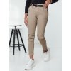 Dámské kalhoty s páskem TRENDIOSS Dstreet UY2264 (Velikost S, Barva Béžová)
