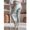 Dámské džíny skinny SKINNIUP Dstreet UY2324 (Velikost 28, Barva Modrá - světle)