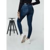 Dámské džíny skinny DIVETTI Dstreet UY2330 (Velikost 28, Barva Modrá - světle)