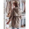 Dámská přechodná bunda STYLINA Dstreet TY4787 (Velikost S, Barva Béžová)
