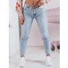 Dámské džíny skinny MODERTIA Dstreet UY2345 (Velikost S, Barva Modrá - světle)