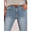 Dámské džíny skinny LIMORE Dstreet UY2348 (Velikost S, Barva Modrá - světle)