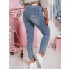 Dámské džíny skinny LIMORE Dstreet UY2348 (Velikost S, Barva Modrá - světle)