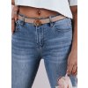 Dámské džíny skinny SKINNTON Dstreet UY2350 (Velikost S, Barva Modrá - světle)