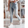 Dámskí džíny slim fit SEMIFIT Dstreet UY2352 (Velikost S, Barva Modrá - světle)