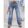 Dámské džíny wide leg BLUEFLEX Dstreet UY2355 (Velikost S, Barva Modrá - světle)