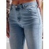 Dámské džíny skinny SKINNIZA Dstreet UY2357 (Velikost S, Barva Modrá - světle)