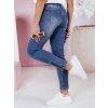 Dámské džíny skinny WERNI Dstreet UY2366 (Velikost S, Barva Modrá)