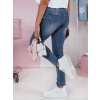 Dámské džíny skinny BLUESTYL Dstreet UY2368 (Velikost S, Barva Modrá)