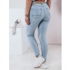 Dámské džíny skinny ELASTICON Dstreet UY2369 (Velikost S, Barva Modrá - světle)