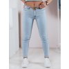 Dámské džíny skinny ELASTICON Dstreet UY2369 (Velikost S, Barva Modrá - světle)