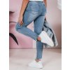 Dámské džíny skinny OLAVI Dstreet UY2379 (Velikost S, Barva Modrá - světle)