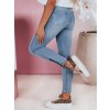 Dámské džíny skinny FITTALIA Dstreet UY2381 (Velikost S, Barva Modrá - světle)