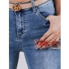 Dámské džíny skinny MODENIM Dstreet UY2382 (Velikost S, Barva Modrá - světle)
