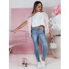 Dámské džíny skinny DITAN Dstreet UY2383 (Velikost S, Barva Modrá - světle)