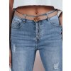 Dámské džíny skinny DITAN Dstreet UY2383 (Velikost S, Barva Modrá - světle)