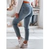 Dámské džíny slim fit FITONIC Dstreet UY2450 (Velikost S, Barva Modrá - světle)