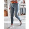 Dámské džíny slim fit FITONIC Dstreet UY2450 (Velikost S, Barva Modrá - světle)