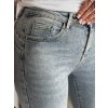 Dámské džíny skinny se zdobením GLAMSKIN Dstreet UY2441 (Velikost 28, Barva Modrá - světle)