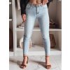 Dámské džíny skinny se zdobením GLAMSKIN Dstreet UY2441 (Velikost 28, Barva Modrá - světle)