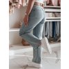 Dámské džíny wide leg MODNEVIS Dstreet UY2498 (Velikost S, Barva Modrá - světle)