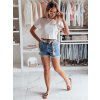 Dámské džínové šortky BELTLOVE Dstreet SY0469 (Velikost S, Barva Modrá - světle)