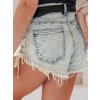 Dámské džínové šortky COOL SUMMER Dstreet SY0473 (Velikost S, Barva Modrá - světle)