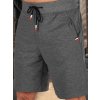 Pánské kraťasy Dstreet SX2485 (Velikost M, Barva Šedá - světle)