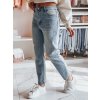 Dámské džíny slim fit SLIMEDEW Dstreet UY2667 (Velikost 34, Barva Modrá - světle)