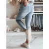 Dámské džíny MISSBELT Dstreet UY2707 (Velikost 28, Barva Modrá - světle)