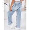 Dámské džíny wide leg STYLLEG Dstreet UY2491 (Velikost S, Barva Modrá - světle)