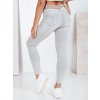 Dámské džíny skinny Dstreet UY2811 (Velikost 28, Barva Šedá - světle)
