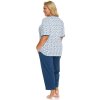 Dámské pyžamo Doctor Nap PB.5290 (Velikost L, Barva Modrá - světle)