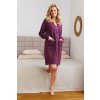 Dámský župan Doctor Nap SMZ.7319 Plus size (Velikost 2XL, Barva Bordó)