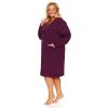 Dámský župan Doctor Nap SMZ.7319 Plus size (Velikost 2XL, Barva Bordó)