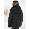 Dámská zimní bunda WARMMISS Dstreet TY4921 s kapucí (Velikost S, Barva Černá)