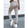 Dámské kalhoty EASYFIT Dstreet UY2118 (Velikost S, Barva Béžová)